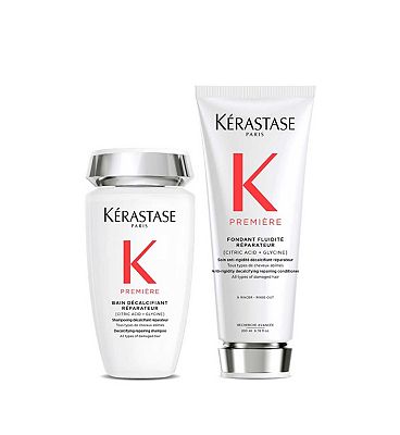 Krastase Premire Decalcifying Repairing Shampoo & Conditioner Duo for Damaged Hair with Pure Citric 