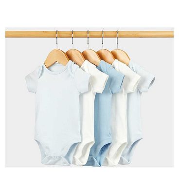 5 Pack Short-Sleeved Bodysuits Up to 7.5