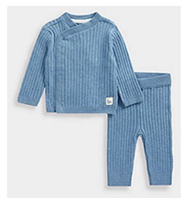 MFB BA KNIT /BLUE /1 - 3 Months