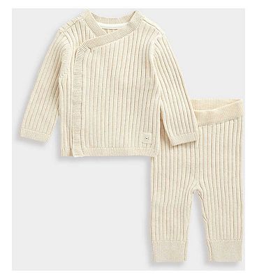 Mothercare My First Knitted Rib Top and Leggings Set 1 - 3 Months