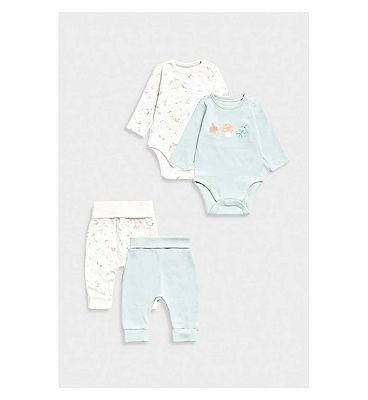 Mothercare My First Woodland 4-Piece Set 3 - 6 Months