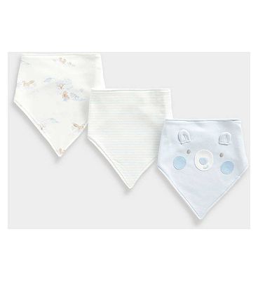 Mothercare My First Forest Friends Bibs - 3 Pack