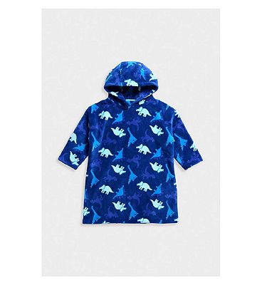 Mothercare Dinosaur Fleece Blanket Hoodie Small