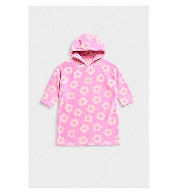 Mothercare Flower Fleece Hoodie Small