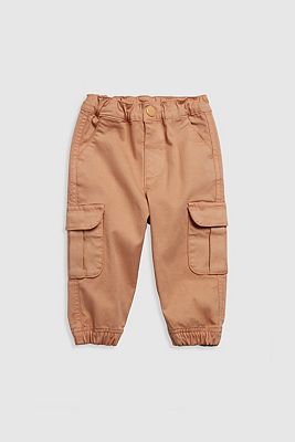 Mothercare Tan Cargo Trousers 5 - 6 Years