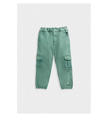 Mothercare Green Cargo Trousers 2 - 3 Years