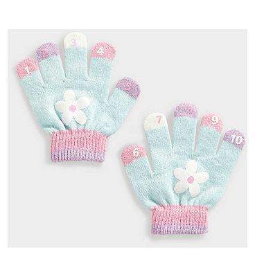 Mothercare Daisy Counting Gloves 3 - 6 Years