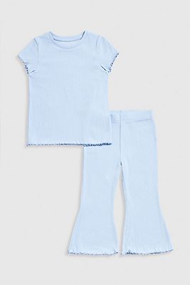 Mothercare Ribbed T-Shirt and Leggings Set 5 - 6 Years