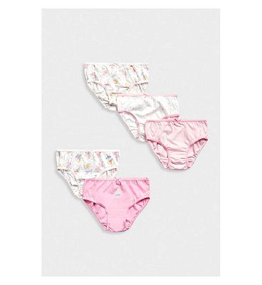 Mothercare Fairy Ballerina Briefs - 5 Pack 24 Months