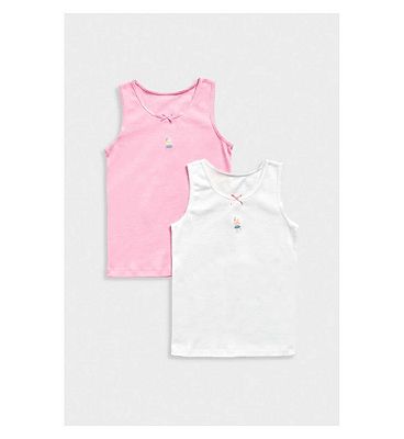 Mothercare Fairy Sleeveless Vests - 2 Pack 3 - 4 Years