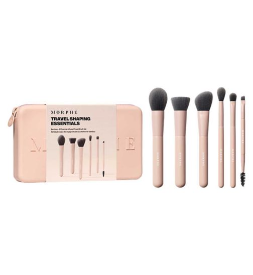 Morphe Shaping Essentials Banboo & Charcoal Infused Travel Brush Set