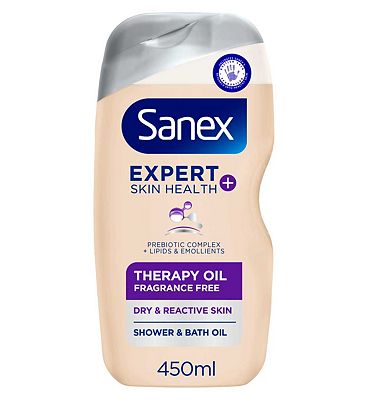 Sanex Expert Skin Health+ Therapy Oil Shower Gel 450ml