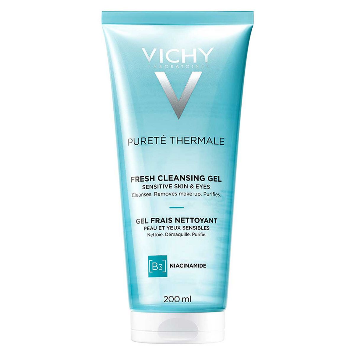 Vichy Pureté Thermale One Step Fresh Cleansing Gel For Sensitive Skin And Eyes200 ml