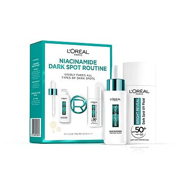 L'Oral Paris Bright Reveal Niacinamide Dark Spot Routine