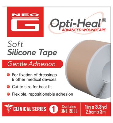Opti-Heal Advanced Woundcare Silicone Tape - Boots