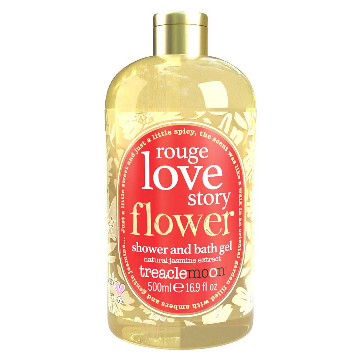 Treaclemoon Rouge Love Story Body Wash & Bath Gel 500ml