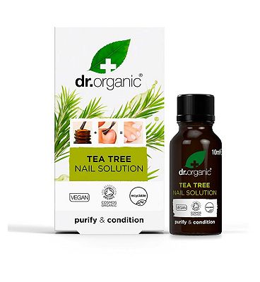 Dr Organic Tea Tree Nail Solution 10ml
