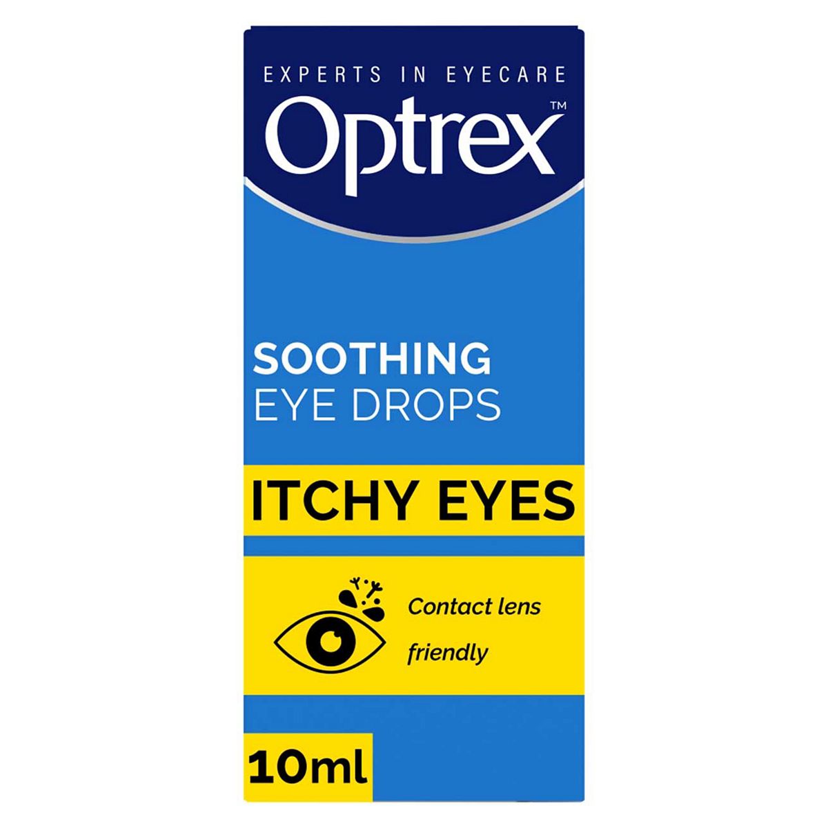 Optrex Soothing Eye Drops For Itchy Eyes 10Ml