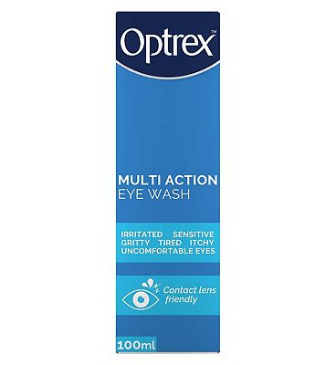 Click to view product details and reviews for Optrex Multi Action Eye Wash 100ml.