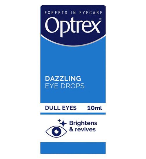 Optrex Dazzling Brightening Eye Drops for Dull Eyes 10ml