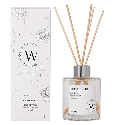 The White Collection Frosted Fir Reed Diffuser 150ml