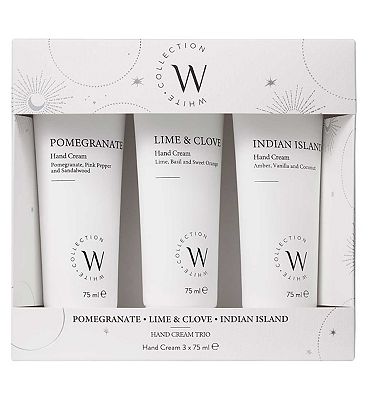 The White Collection Hand Cream Trio