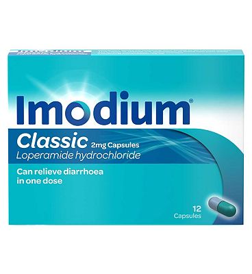 Imodium Classics 2mg Capsules  - 12 Capsules