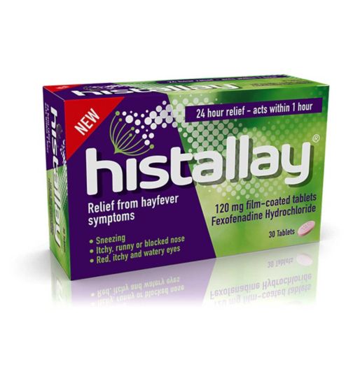 Histallay 120 mg Film-Coated Tablets - 30 Tablets