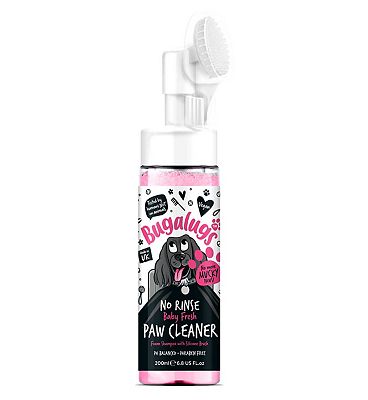 Click to view product details and reviews for Bugalugs Dog Paw Cleaner Baby Fresh 200ml.