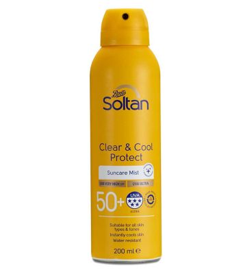 Soltan Clear & Cool Protect Suncare Mist SPF50+ 200ml