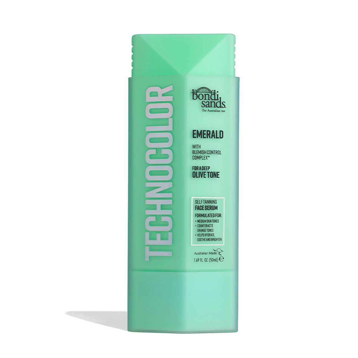 Bondi Sands Technocolor Face Serum - Emerald 50Ml