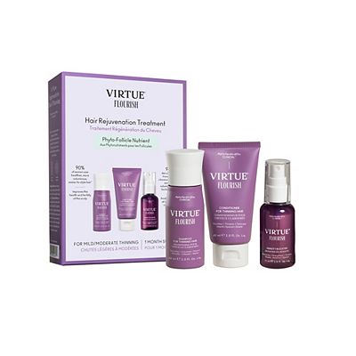 Virtue Hair Rejuvenation Treatment Kit (Phyto-Follicle Nutrient) Travel Size, 30 day (INTL)