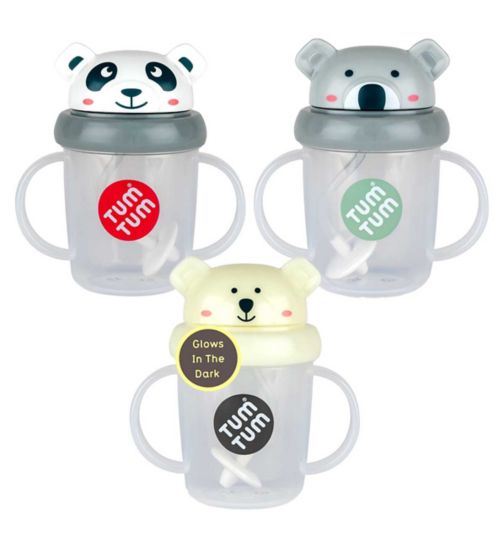Tum Tum Tippy Up Cup Bundle - Kev Koala, Pip Panda and Pete Polar Bear