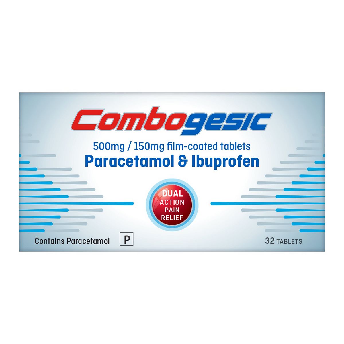 Combogesic 500Mg/150Mg Film Coated Tablets - 32