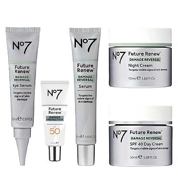 No7 Future Renew SPF Skincare Regime