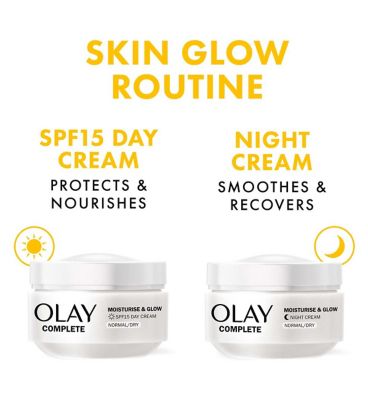 Olay Complete Moisturise & Glow Day Cream SPF15 50ml (6)