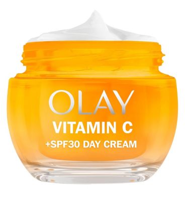 Olay Vitamin C AntiDark Spot SPF30 Day Cream 50ml & Vitamin C + AHA24 Day Serum 40ml Bundle