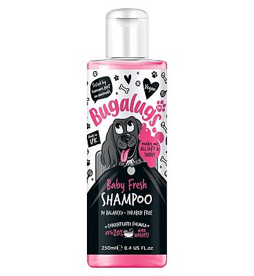 Click to view product details and reviews for Bugalugs Dog Shampoo Baby Fresh 250ml.