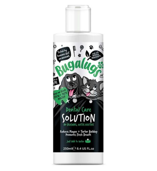 Bugalugs Dog & Cat Dental Care Water Additive 250Ml
