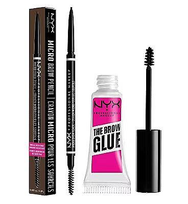 NYX Professional Makeup Microbrow Espresso and Clear Brow Glue