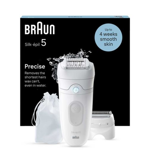 Braun Silk-épil 5, Epilator For Easy Hair Removal, Lasting Smooth Skin, 5-041