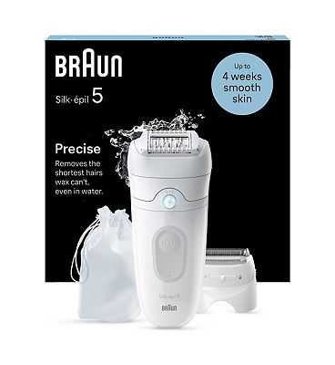 Braun Silk-Épil 5, Epilator For Easy Hair Removal, Lasting Smooth Skin, 5-041