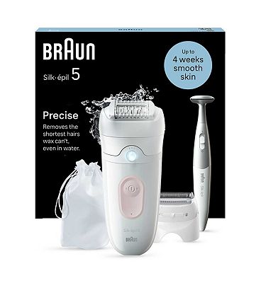 Braun Silk-pil 5, Epilator For Easy Hair Removal, Lasting Smooth Skin, 5-230