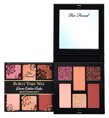 Too Faced Born This Way Warm Ember Nudes Mini Eyeshadow Palette