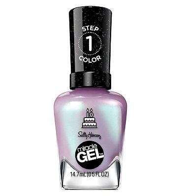 Sally Hansen Miracle Gel Nail Polish - Affairy To Remember - Iridescent Lilac Nail Colour