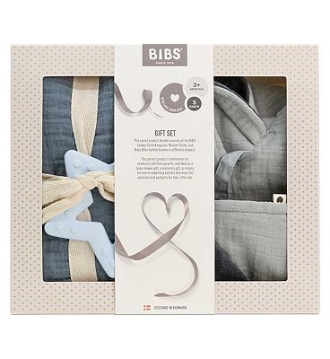 BIBS Baby Shower Gift Set -  Baby Blue