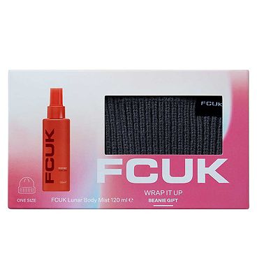 FCUK Wrap It Up Beanie Gift