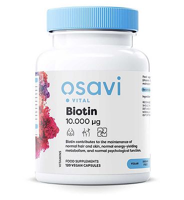 Osavi - Biotin, 10mg Extra Strength - 120 Vegan Capsules