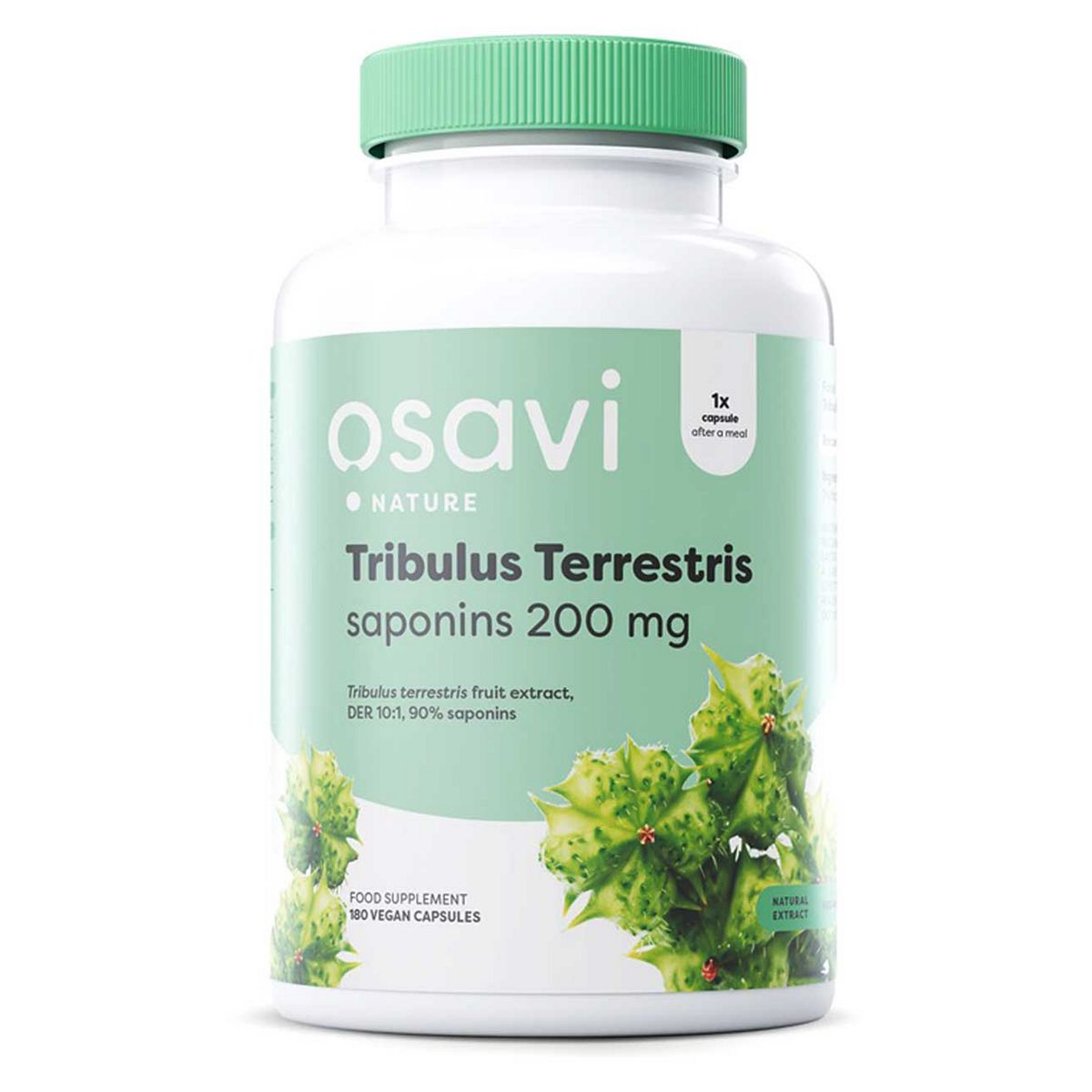 Osavi - Tribulus Terrestris, Saponins 200Mg 180 Vegan Capsules