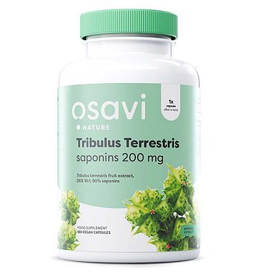 Osavi - Tribulus Terrestris, Saponins 200mg - 180 Vegan Capsules